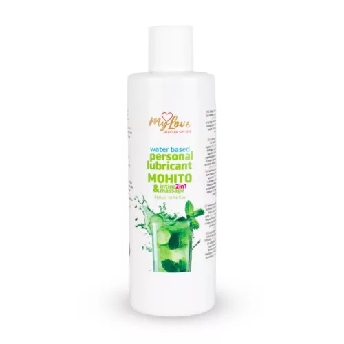 MyLove Intim gél és masszázsolaj 2in1 frissítő mohito 300ml