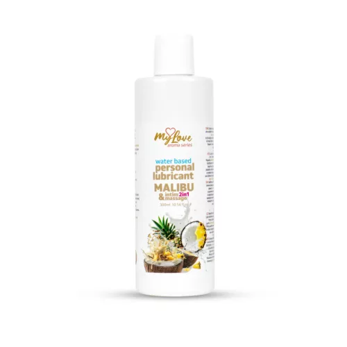 MyLove Intim gél és masszázsolaj 2in1 trópusi aroma 300ml