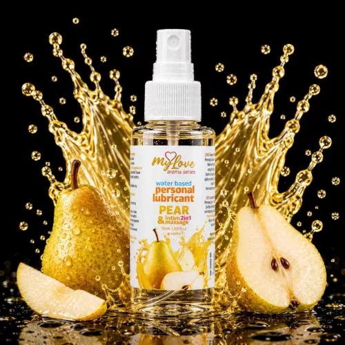 MyLove Síkosító és masszázsolaj Intim 2in1 gyümölcsös 50 ml gruszka