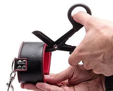 Bondage Biztonsági Olló - Fekete