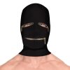 Extreme Zipper Maszk – szexi szem- és szájcipzárral