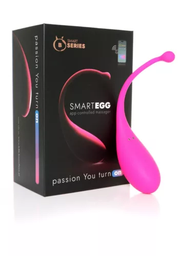 B Series Vibrációs tojás App vezérlés, 9 mód fekete
