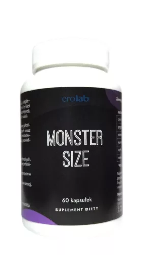 Monster Size étrend-kiegészítő potencianövelő 60 kapszula természetes összetevők