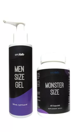 Monster Size étrend-kiegészítő potencianövelő 60 kapszula természetes összetevők