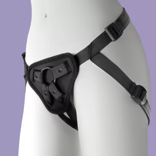 Snap Strap Szíj Pántos univerzális, két szilikon gyűrűvel, rezgő kiegészítővel fekete