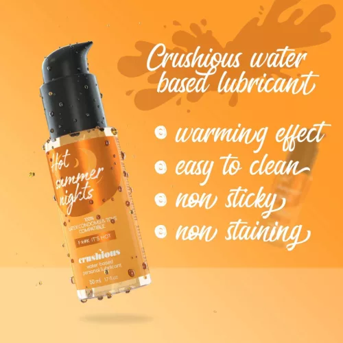 Crushious melegítő hatású síkosító 50 ml