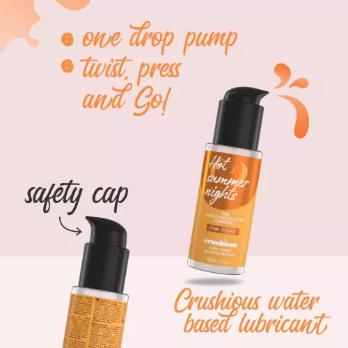 Crushious melegítő hatású síkosító 50 ml