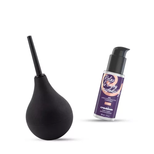 Crushious Anális zuhany és lubrikáló készlet 90 ml 50 ml