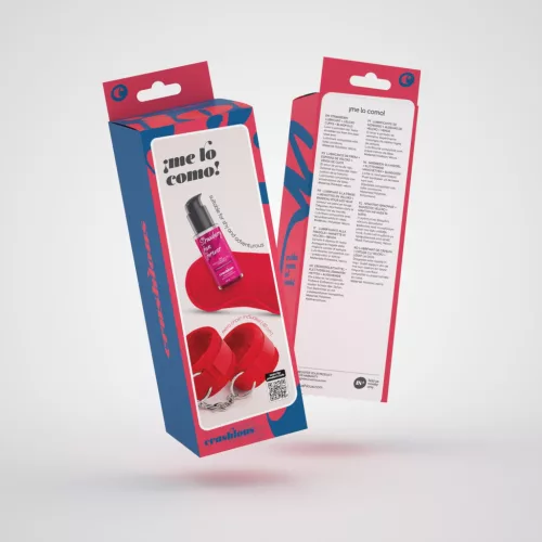 Crushious Kötöző szett szabályozható bilincsek, szemkötő, truskávás síkosító 50 ml
