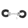 Crushious Bondage szett Puha bilincs, szemkötő, síkosító 50 ml fekete