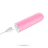 Quackers Vibrátor USB-töltés, 10 sebesség, vízálló rózsaszín 8,6 cm