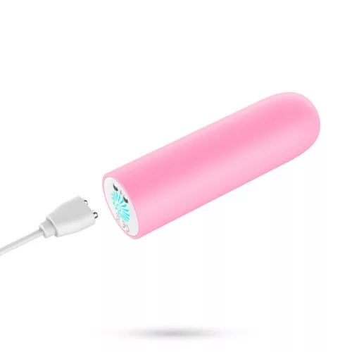 Quackers Vibrátor USB-töltés, 10 sebesség, vízálló rózsaszín 8,6 cm