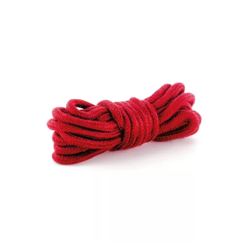 Crushious BDSM szett karszíjjal, bokapánttal, pórázzal, peccesszel piros