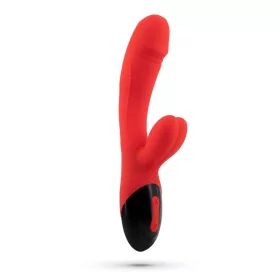   Crushious Vibrátor Rezgő 8 mód 5 fokozat USB töltés 20 cm fekete