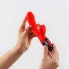 Crushious Vibrátor Rezgő 8 mód 5 fokozat USB töltés 20 cm fekete
