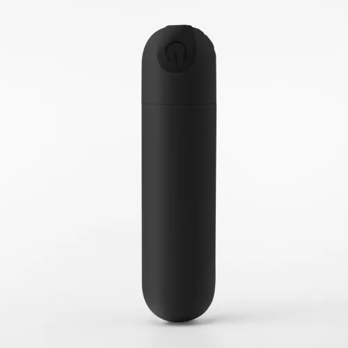 Crushious Vibrátor 10 mód vízálló USB-töltés 7,6 cm fekete