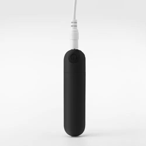 Crushious Vibrátor 10 mód vízálló USB-töltés 7,6 cm fekete