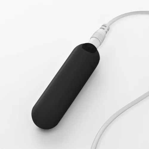 Crushious Vibrátor 10 mód vízálló USB-töltés 7,6 cm fekete