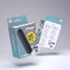 Crushious Vibrátor 10 mód vízálló USB-töltés 7,6 cm fekete