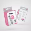 Crushious Vibrátor Rezgő 10 mód USB töltés Szilícium 7,6 cm ezüst