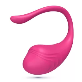   Crushious Vibrációs tojás Vezeték nélküli távirányító 9 mód USB töltés rózsaszín 9 cm