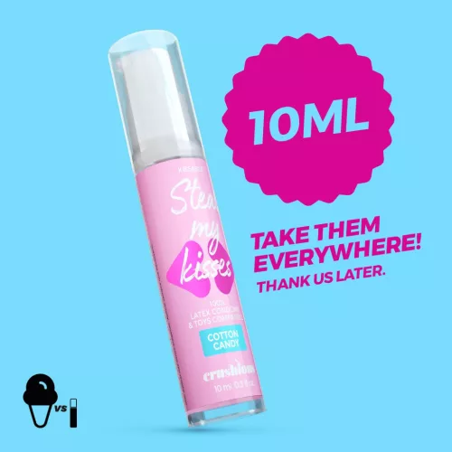 Crushious Steal My Kisses síkosító gél 10 ml cukorka ízű