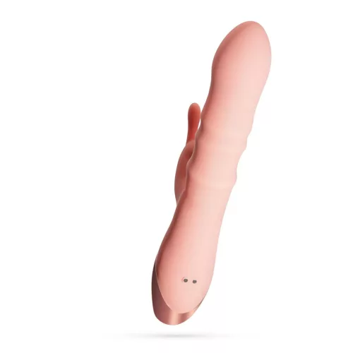 Crushious Vibrátor Rezgő 10 mód, 3 mozgó gyűrű USB-töltés
