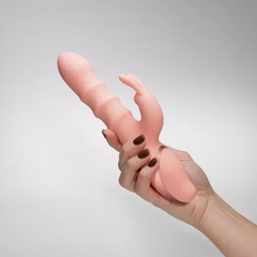 Crushious Vibrátor Rezgő 10 mód, 3 mozgó gyűrű USB-töltés
