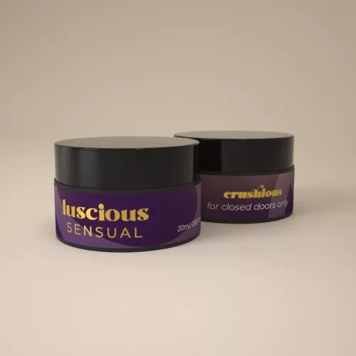 Crushious Masszázsgyertya Feromonokkal és Kíméletes Meleg Olajjal 20 ml