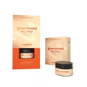   Crushious masszázsgyertya feromonokkal csokoládé illat 20 ml