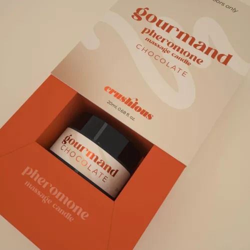Crushious masszázsgyertya feromonokkal csokoládé illat 20 ml