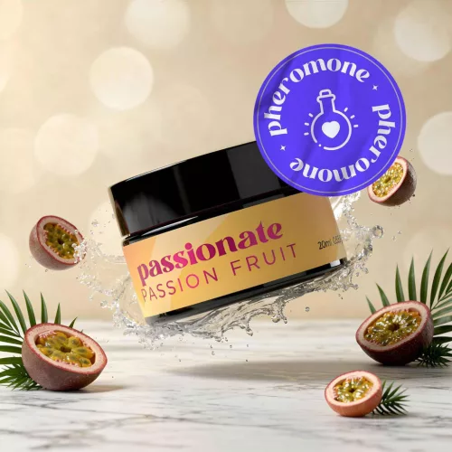 Crushious Masszázsgyertya Feromonokkal, Marakuja illat 20ml