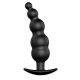 Prémium szilikon prosztata izgató – fekete, 11 x 2.9 cm
