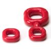 Ballstretcher Boner Kit – érzéki kiegészítő szett pirosban