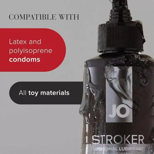 Jo Stroker síkosító 240 ml fekete