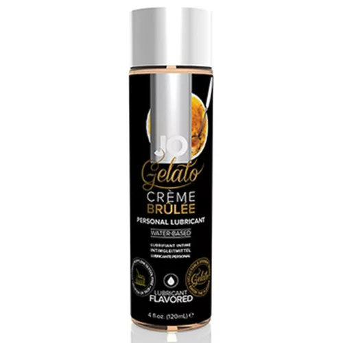 System JO Gelato crème brûlée vízbázisú síkosító 120 ml