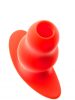 Plug Tunnel Stretch Red – prémium tágító dugó (kicsi)
