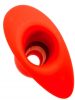 Plug Tunnel Stretch Red – nagy, 15 x 7 cm-es élvezet kényeztető