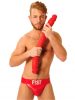 Double Stretch Dildo N°77 – rugalmas, prémium dildó vörösben