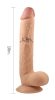 LEGENDARY – prémium dildó, 22 cm hosszú, érzéki élményhez