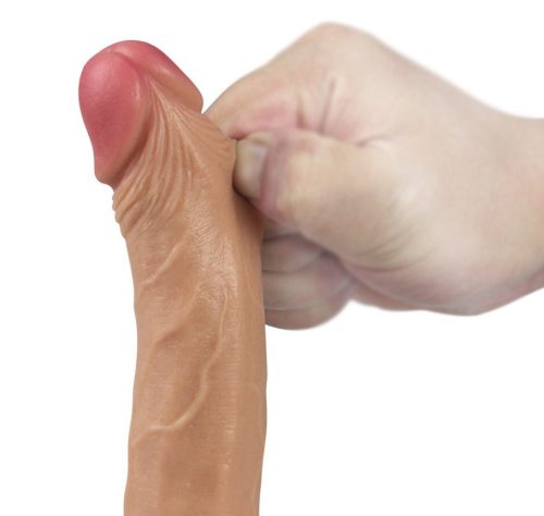 Prémium dupla szilikon vibrátor - 13 x 3,5 cm