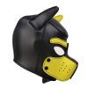 Sárga neoprén PUPPY balaklava