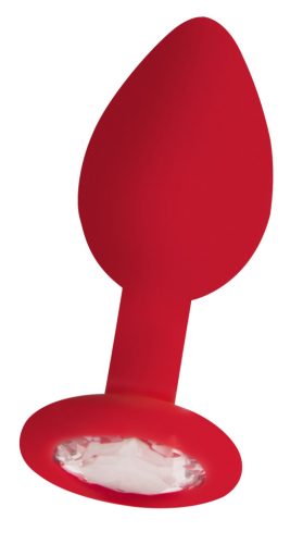 Plug Diamond – prémium anális kiegészítő, piros