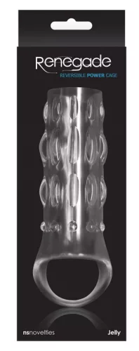 Power Cage – átlátszó péniszköpeny 11 x 4 cm