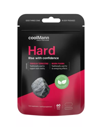 CoolMann étrend-kiegészítő férfi vitalitás és energia támogatás 60 tabletta