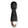 Power Escorts Wand masszírozó 10 rezgésmód vízálló USB töltés 11,6 cm fekete