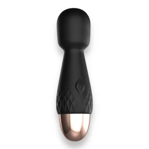 Power Escorts Wand masszírozó 10 rezgésmód vízálló USB töltés 11,6 cm fekete