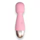 Power Escorts Wand masszírozó 10 mód vízálló USB töltés 11,6 cm rózsaszín szilikon