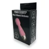 Power Escorts Wand masszírozó 10 mód vízálló USB töltés 11,6 cm rózsaszín szilikon