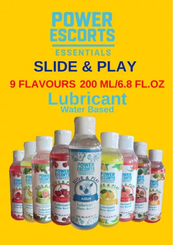 Power Escorts síkosító vízbázisú, hialuronsavas, 200 ml, grejpfrút illatú